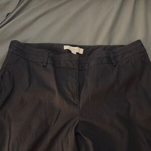 LOFT Women's Black Straight Leg Pants
